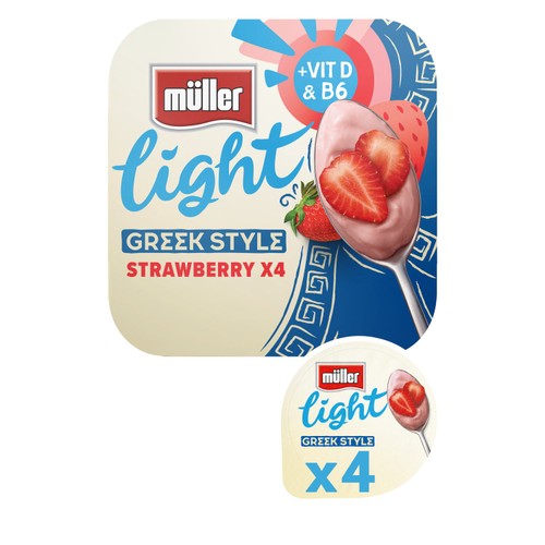 Muller Light Greek Style Strawberry Yogurt
