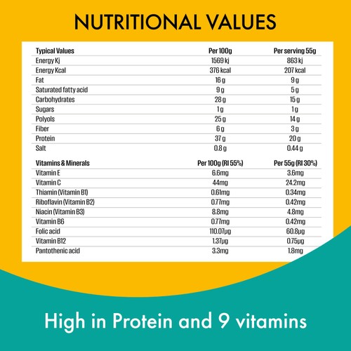Fulfil Protein + Vitamin Bar Dark Chocolate Salted Caramel