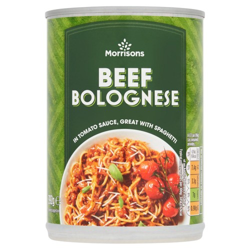 Morrisons beef bolognese