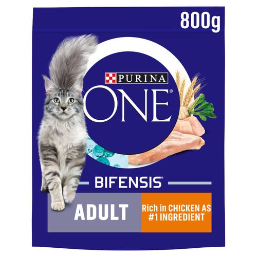 Purina ONE Adult Dry Cat Food Rich in Chicken 800g