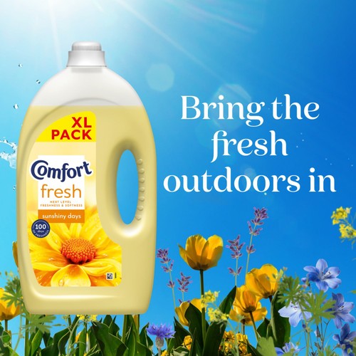Comfort Fresh Fabric Conditioner Sunshiny Days 80 Washes
