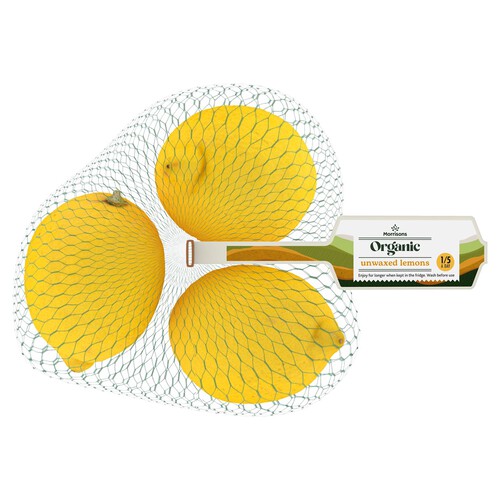 Morrisons Organic Lemons