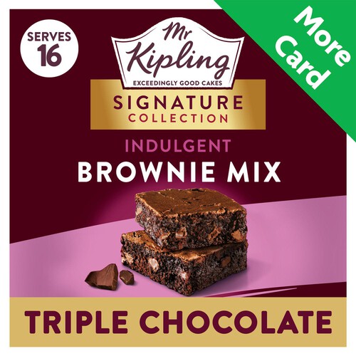 Mr Kipling Signature Triple Choc Brownie 