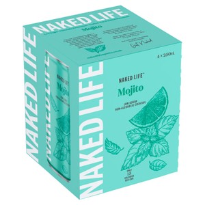 Naked Life Non-Alcoholic Cocktail Mojito Spritz