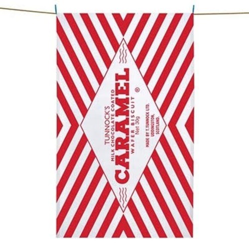 Tunnock's Caramel Wafer Tea Towel