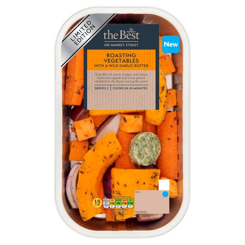 Morrisons the  Best Roasting Vegetables With Wild Garlic Butter 350g
