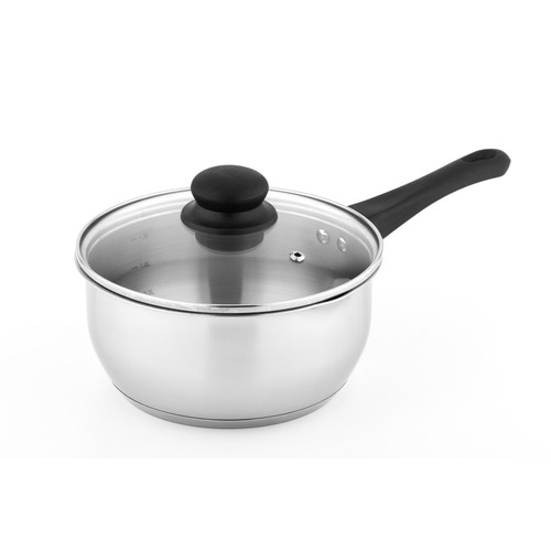 Morrisons stainless steel saucepan