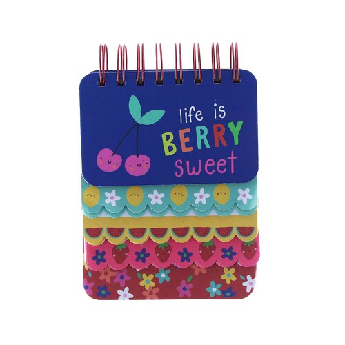 Nutmeg Fruit Spiral Notebook