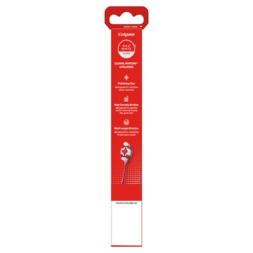 Colgate Max White Ultra Manual Soft Toothbrush