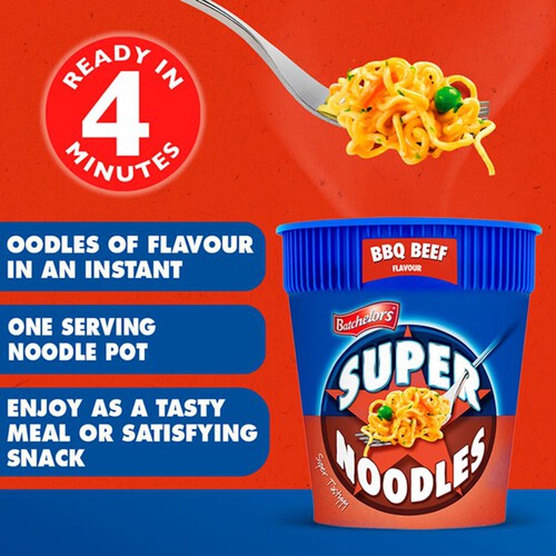 Batchelors Super Noodles BBQ Beef Pot