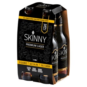 Skinny Premium Lager 4 x 330ml product image