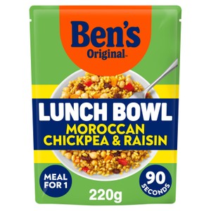 Ben's Original Lunch Bowl Moroccan Style Chickpea & Raisin