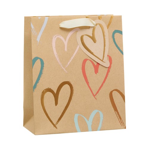 Morrisons Wedding Hearts Gift Bag Medium