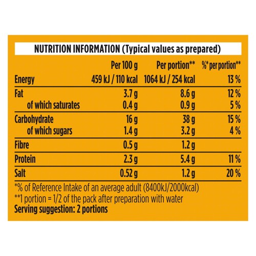 Pot Noodle Curry Block   114g