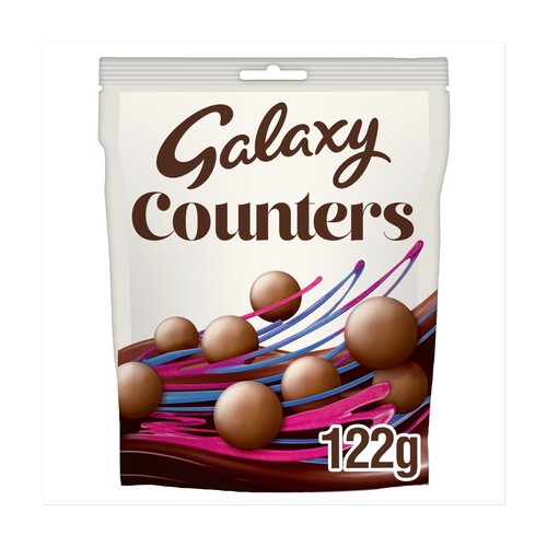 Galaxy Counters Milk Chocolate Buttons Pouch Bag 