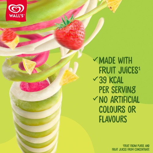 Twister Mini Pineapple Ice Cream Lollies 6 x 50ml