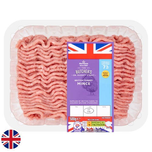 Morrisons British Turkey Thigh Mince 500g