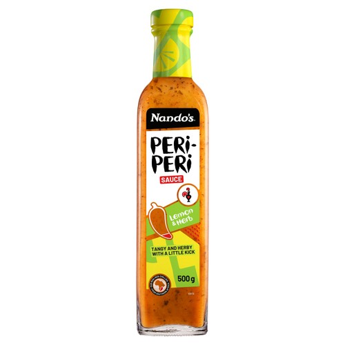 Nando's Extra Mild Peri-Peri Sauce Lemon & Herb 500g