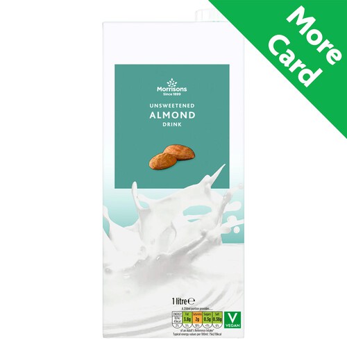 Morrisons Almond Unsweetened Uht