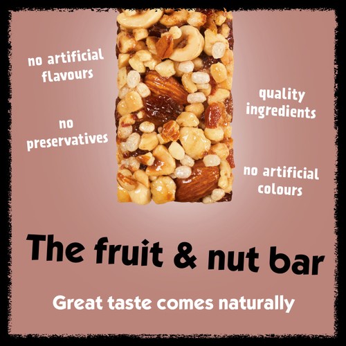 Eat Natural Cereal Bar Hazelnut Date & Peanut