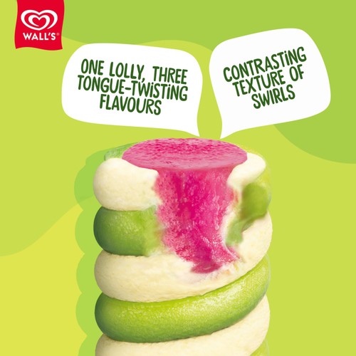 Twister Mini Pineapple Ice Cream Lollies 6 x 50ml