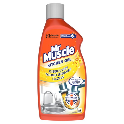 Mr Muscle Kitchen Drain Gel 