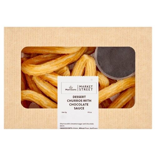 Morrisons Churros With Chocolate Sauce