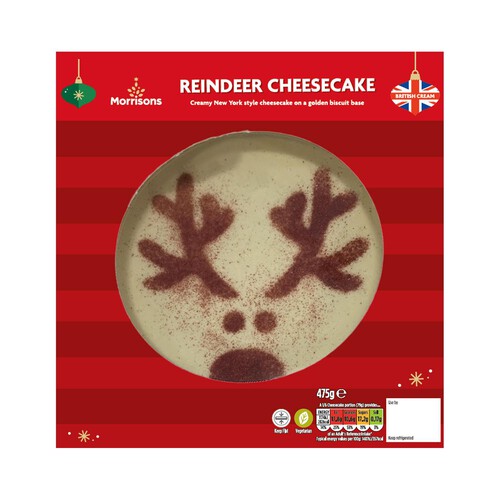 Morrisons Reindeer Cheesecake 