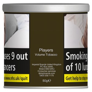 players tobacco Packet of 20 'Player's Navy Cut' cigarettes manufactured from Navy Cut Players Select Blend Kings box