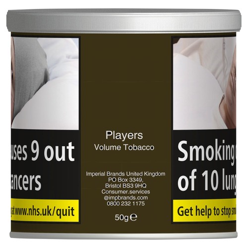 Players Volume Tobacco Can
