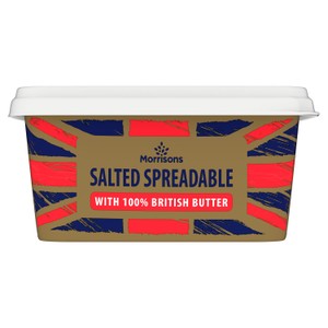 Morrisons Salted Spreadable With 100% British Butter 500g