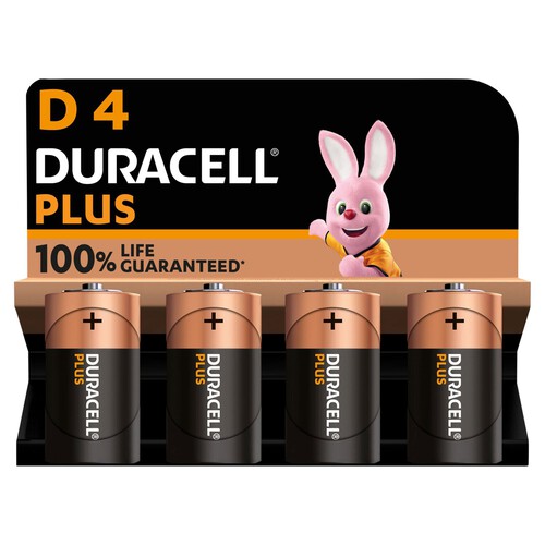 Duracell Plus D Batteries