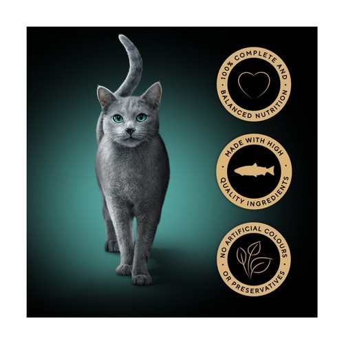 Sheba Perfect Portions Adult Wet Cat Food Trays Salmon in Pate