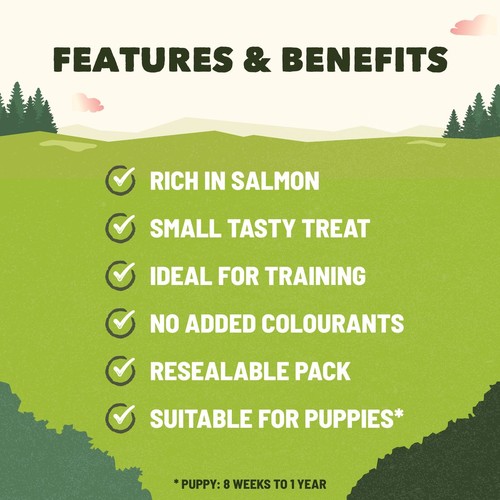 Purina Adventuros Training Treats Rich In Salmon 115G
