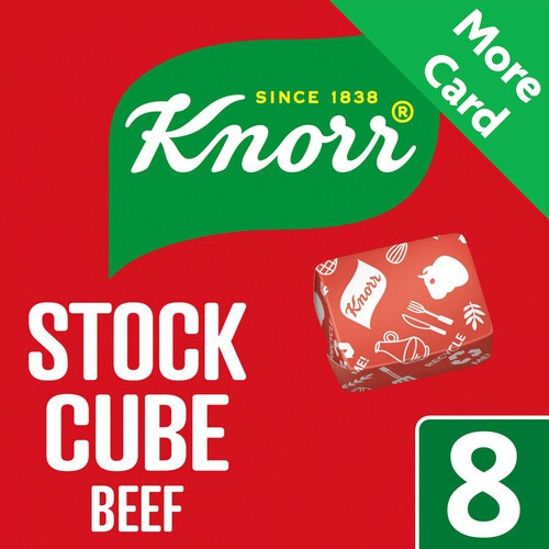 Knorr Stock Cubes Beef 8 x 10g