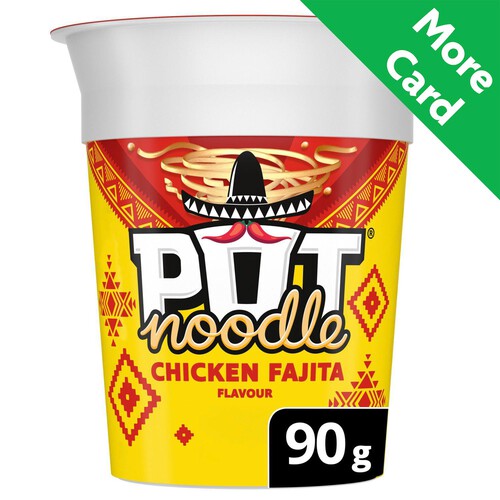 Pot Noodle Chicken Fajita 