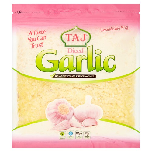 Taj Diced Garlic