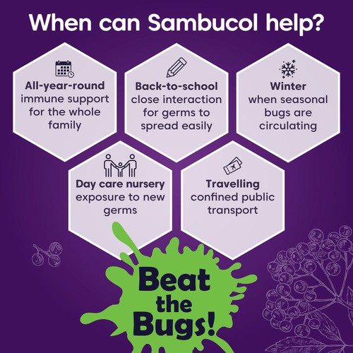 Sambucol Black Elderberry For Kids Liquid