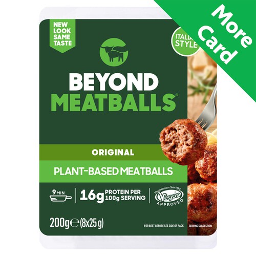 Beyond Meat Plant Based Meatballs