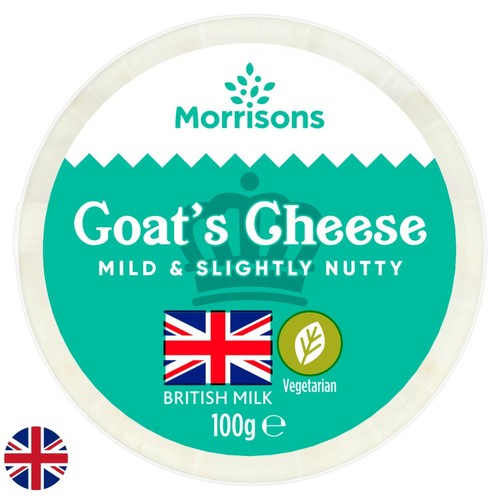 Morrisons British Goat's Cheese 100g