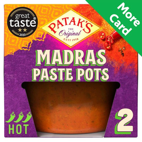 Patak's Madras  Paste Pots