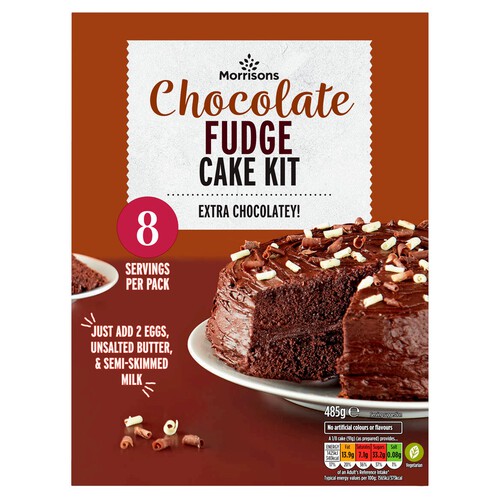 Morrisons Chocolate Fudge Cake Kit