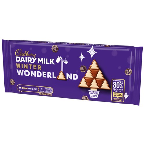 Cadbury Dairy Milk Winter Wonderland Chocolate Bar 100g