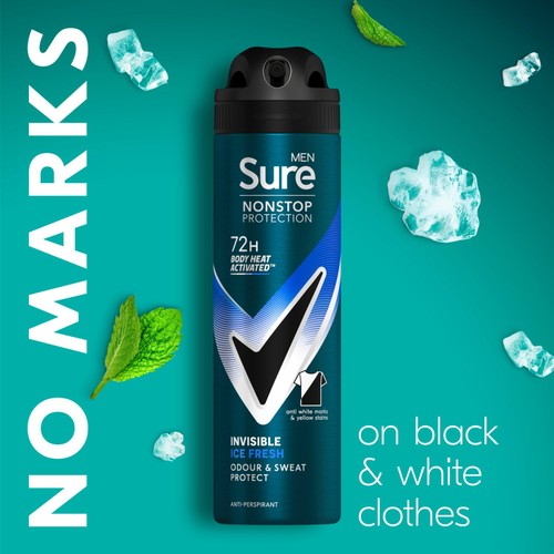 Sure For Men Invisible Ice Anti Perspirant 150ml