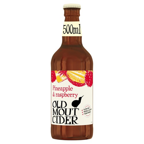 Old Mout Pineapple & Raspberry Cider Bottle  