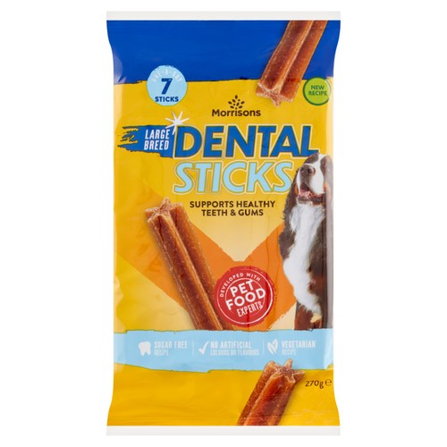 Morrisons dental stick large breeds