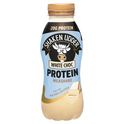 Shaken Udder White Chocolate Protein Milkshake 