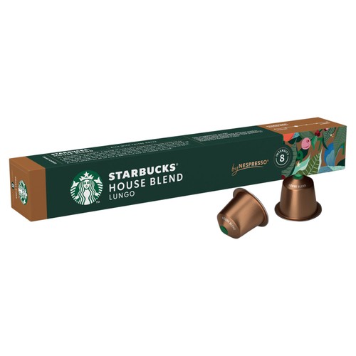 Starbucks By Nespresso Medium House Blend 10 Pods 52G