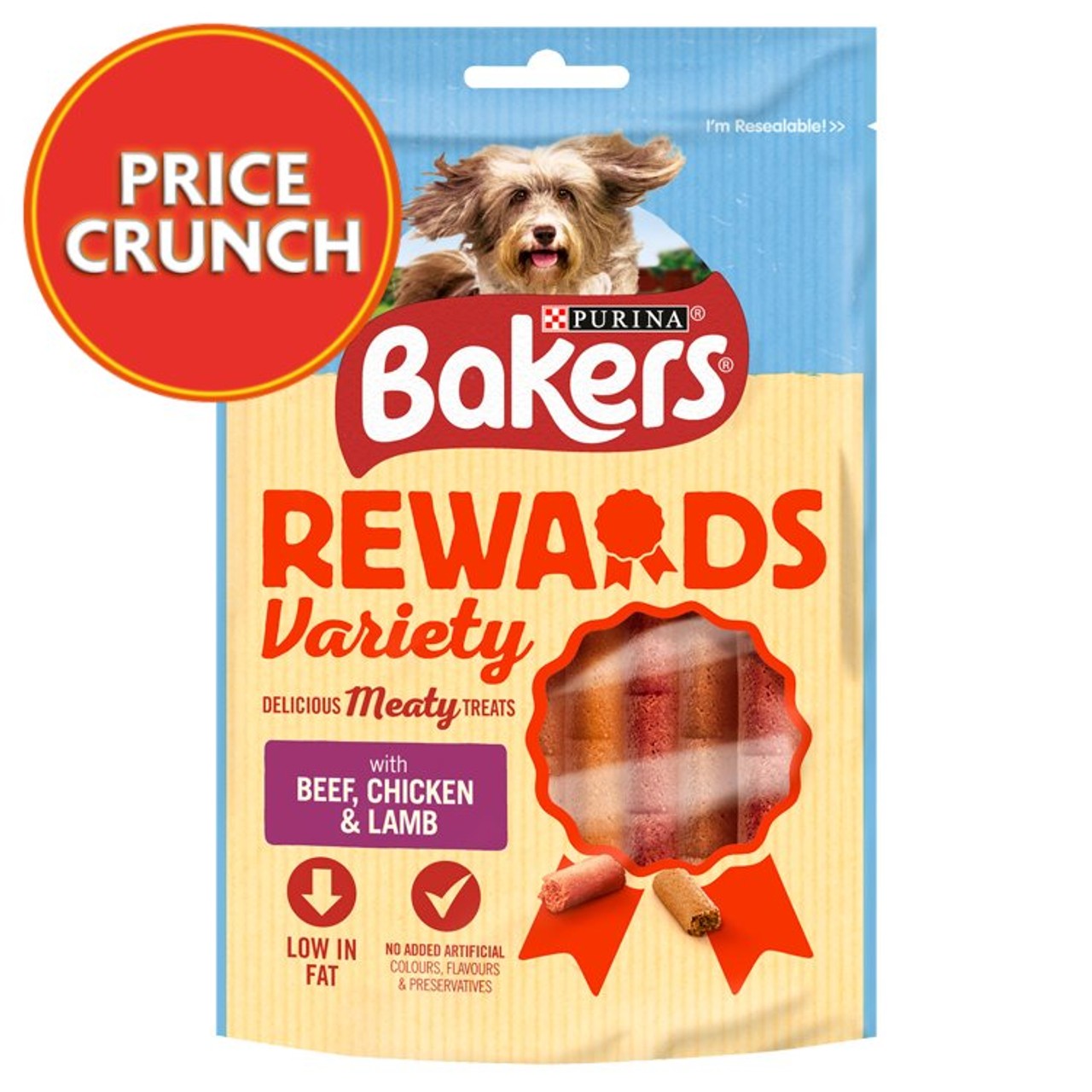 Bakers Rewards Chicken, Beef And Lamb Dog Treats
