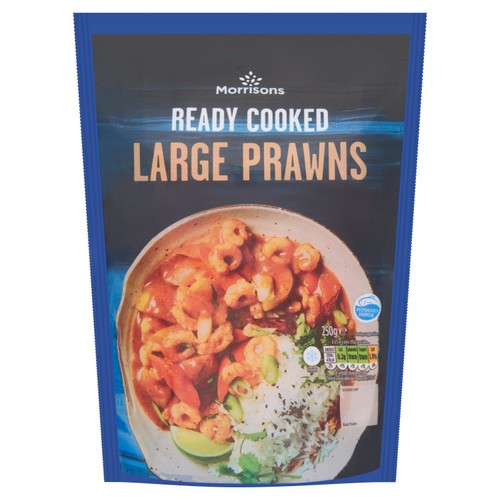 Morrisons large prawns